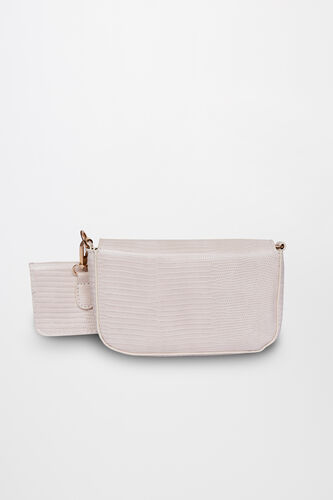 Beige Handbag, , image 4
